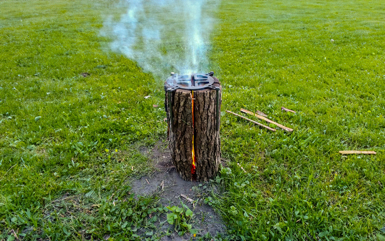Swedish Log Stove