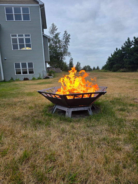 Big Bertha XL collapsible hexagon fire pit